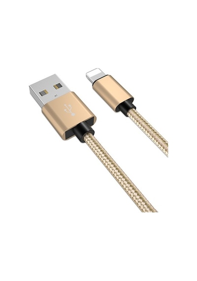 Ally Apple iPhone Uyumlu iOS 3.0A Hızlı Şarj Halat Usb Kablo 20Cm (324799018)