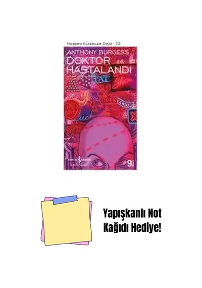Doktor Hastalandı + Yapışkanlı Not Kağıdı