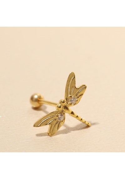Yusufçuk Piercing 717119 Gold Gümüş