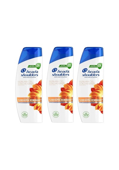 Head & Shoulders Kadınlara Özel Saç Dökülmelerine Karşı Etkili Şampuan 3 x 330 ML