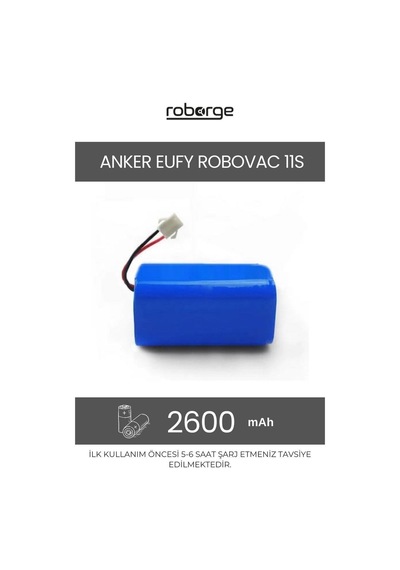 Anker Eufy Robovac 11s Robot Süpürge Uyumlu Batarya 2600 Mah - Muadil Ürün