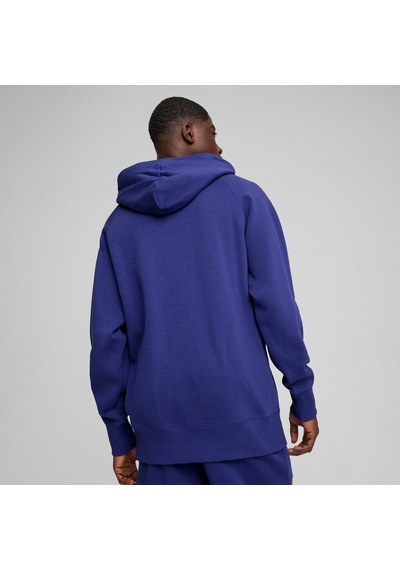 Puma Classıcs+ Erkek Relaxed Kapüşonlu Sweatshirt 626722 27 Mavi