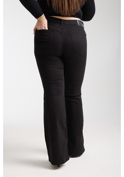 Lacarino 7579 Cındy Xl Kadın Jean Pantolon Siyah