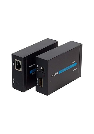 Hdmi Görüntü Aktarma, Hdmı To Cat5/cat6, 60 Metre, Adaptörlü, Extender,