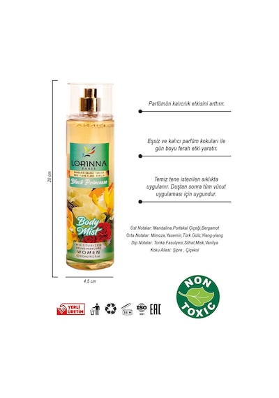 Black Princesse Body Mist 270 Ml