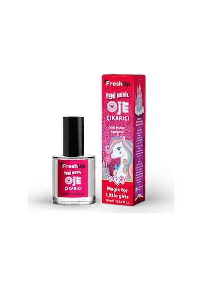 Freshup Yeni Nesil Çocuk İçin Çilek Kokulu Oje Çıkarıcı 10 ML