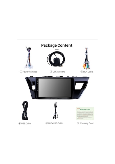 Toyota Corolla 2014 Uyumlu Multi Medya Navi Gasyon Usb Kamera Carplayer