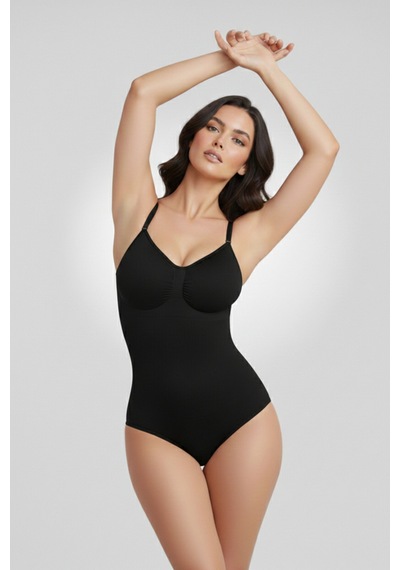 Mistirik Mimola Model 3 Bölge Etkili Örmekumaş Yapılı String Body Siyah Renk042
