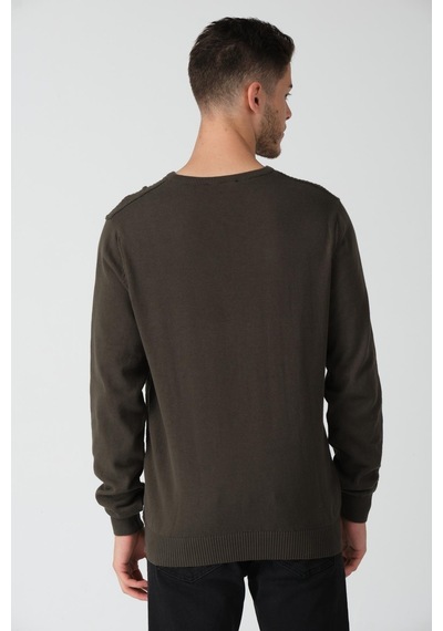Alexander Gardi Alexandergardı V Yaka Regular Fit Kazak E20-512400 001