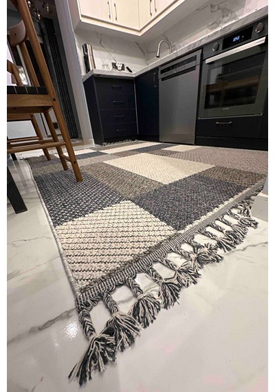 Mistral 1403 Mavi - Salon, Koridor Yolluk , Mutfak, Antre, Yatak Ve Oturma Odası Halısı Mavi 1