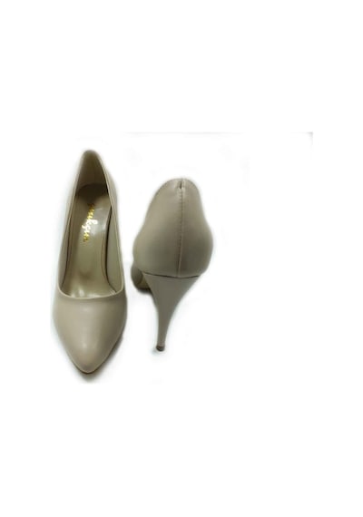 Çarıkçım Stiletto Kadın Ayakkabı Ten-Cilt 61 700