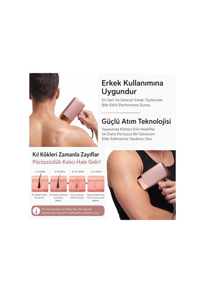 A2024 Yeni Seri Ipl 3 Milyon Atım 3 Başlık Vücut+yüz+özel Bölge Bay-bayan Epilasyon