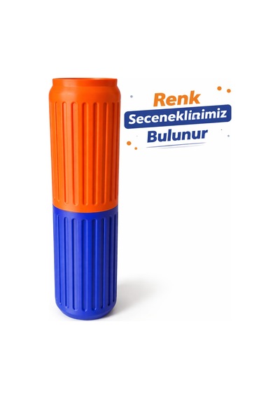 Taşınabilir Çok Amaçlı Silindir Organizer Sert Plastik Diş Fırçası Kutusu & Makyaj Taşıma Kabı Çok Renkli