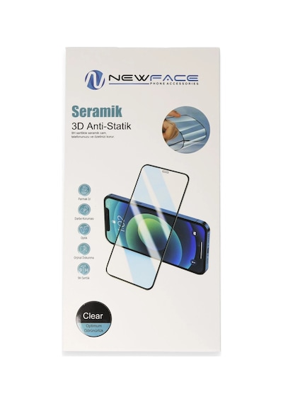 Newface - 179 - Xiaomi Redmi Note 13 Pro 4g 3d Antistatik Seramik Nano - Csmo-tex - Ekran Koruyucu