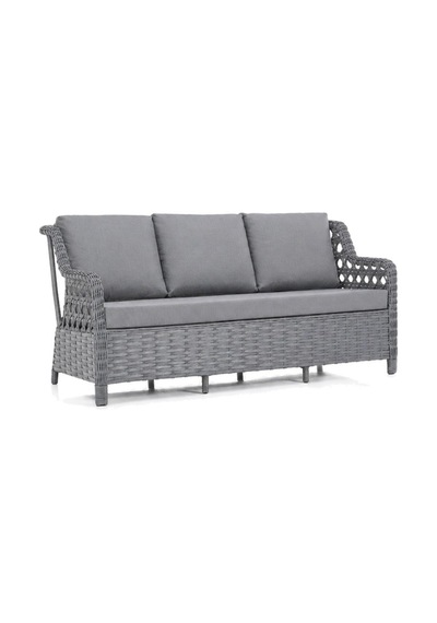 Zen Rattan Puflu Bahçe Balkon Takımı 3+1+1 Diğer