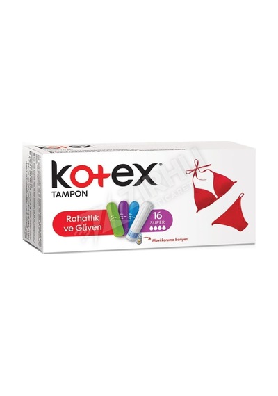 Kotex Tampon Süper 16lı 49 Gr