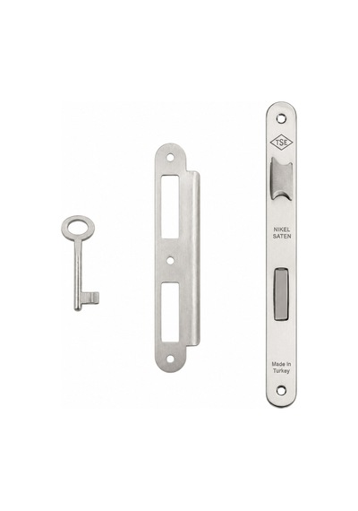 Krom Iç Oda Kapı Kilidi 40x23mm Sessiz, Dayanıklı & Modern Tasarım