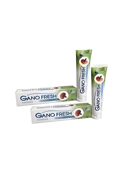 Gano Fresh Reishi Mantarlı Florürsüz Diş Macunu 2x150 G