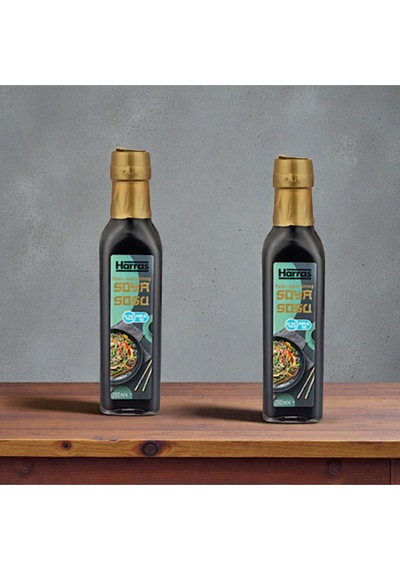 Tuzu Azaltılmış Soya Sosu Cam Şişe 250ml X 2 Adet