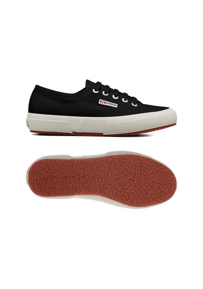 Superga 2750-cotu Classic Unisex Siyah-bej Sneaker Siyah-bej-25 Siyah-bej-25