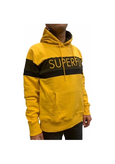 Superfly Sweatshirt Erkek Sarı Sweatshirt 21221-22 Siyah