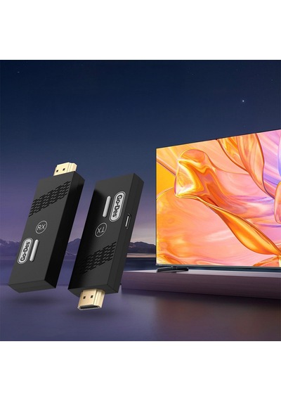 Go Des Gd-dm568 Kablosuz Hdtv Ultra Hd 4k Görüntü Aktarıcı Adaptör Siyah
