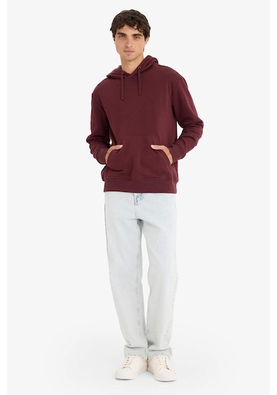 Defacto Regular Fit Kapüşonlu İçi Yumuşak Tüylü Bordo Erkek Sweatshirt X8283az/br230 Bordo Defacto Regular Fit Kapüşonlu İçi Yumuşak Tüylü Bordo Erkek Sweatshirt X8283az/br230 Bordo