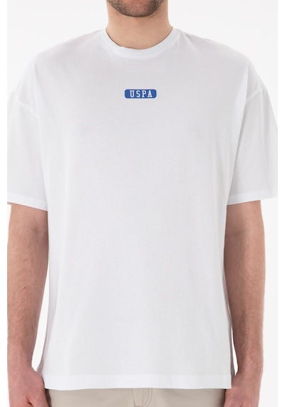 U.S. Polo Assn. Erkek Oversize Fit Bisiklet Yaka Beyaz Tişört 50305923-VR013 U.S. Polo Assn. Erkek Oversize Fit Bisiklet Yaka Beyaz Tişört 50305923-VR013