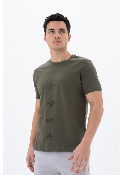 AR-MA Arma Erkek Regular Fit Bisiklet Yaka Tişört Y25344405401 001