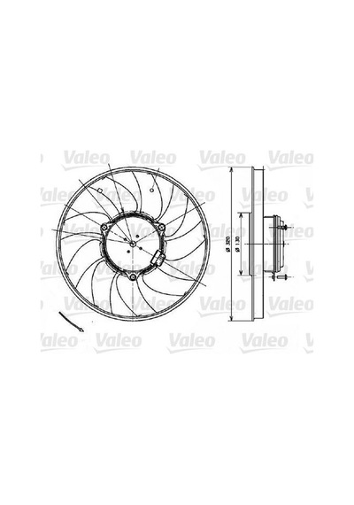Fan Motoru Valeo 696083 Mercedes-benz Sprinter