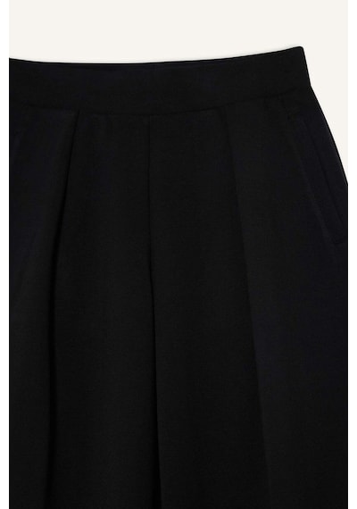Defacto Wide Leg Geniş Paça Standart Boy Modal Eşofman Alt F8429ax26spbk81 Siyah-bk81