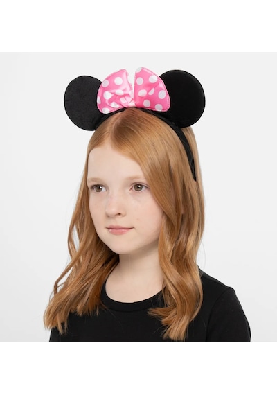 Pembe Fiyonklu Minnie Mouse Tacı Çok Renkli