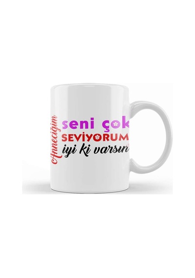 Anneler Günü Annelere Hediye 052 Kupa Bardak Porselen Karışık