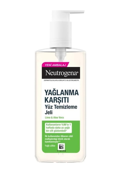 Yağlanma Karşıtı Lime & Aloe Vera Yüz Temizleme Jeli