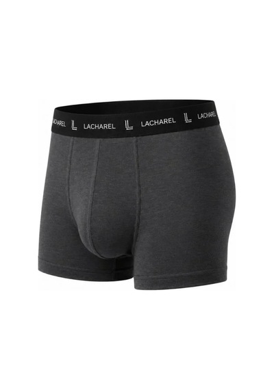Veraura Lifestyle Erkek Likralı Pamuklu Nefes Alan Penye Boxer 3lü Paket - Füme