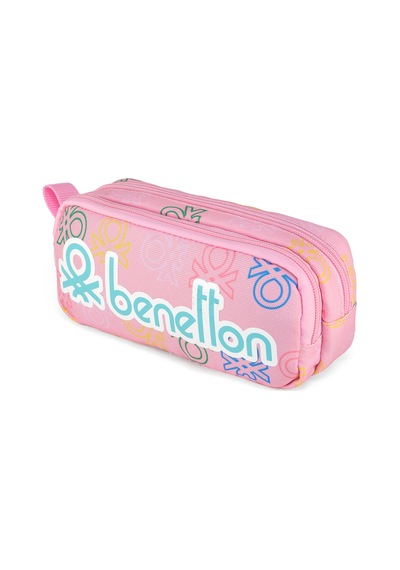Unıted Colors Of Benetton Kız Çocuk Kalemlik 13037 Pembe-Turkuaz