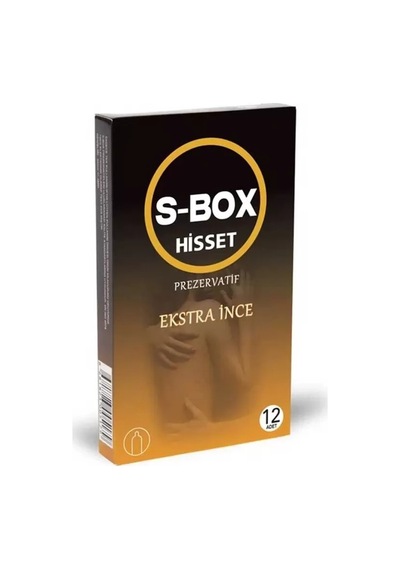 Hubrendy Sh S-box Ekstra Ince Prezervatif 12'li
