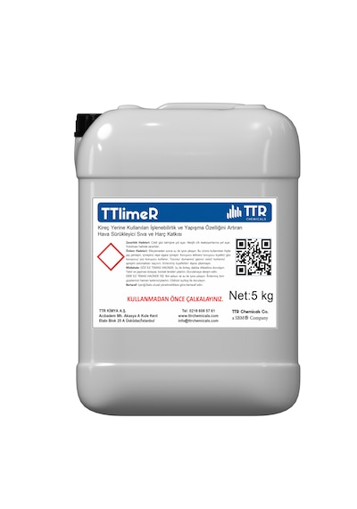 Ttlimer Kireç Yerine Kullanılan Sıva Ve Harç Katkısı-5 Kg
