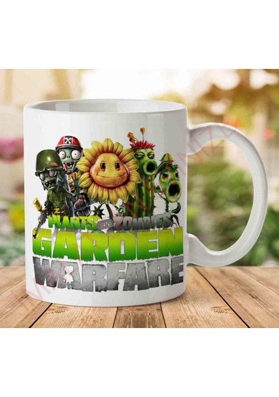 Plants-vs-zombies-garden-warfare-png-picture İki Tarafı Baskılı Kupa Bardak.jpg