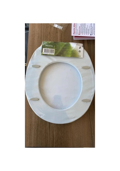 Jenerik Lüks Klozet Kapağı Desenli Düz Kalın Süngerli Royaleks-14054 Çok Renkli