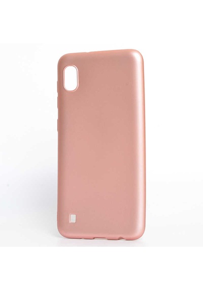 Galaxy Uyumlu A10 Kılıf Zore Premier Silikon Kapak - Rose Gold Rosegold