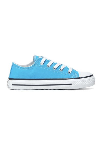 Tonny Black Çocuk Unisex Kot Mavi Rahat Kalip Sneaker Ayakkabi Mavi