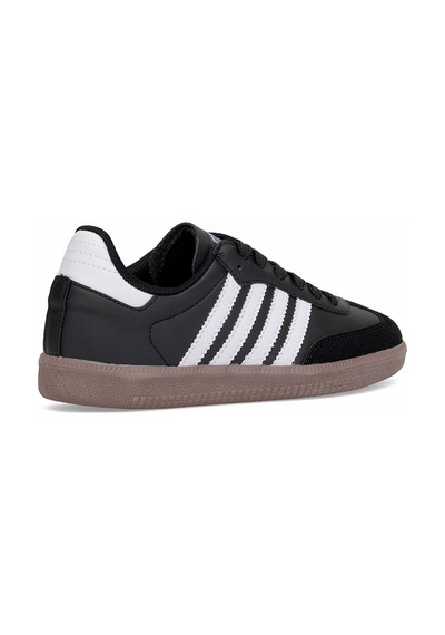 Elit Ikz1726 Kadın Klasik Sneaker Siyah - Beyaz Siyah - Beyaz