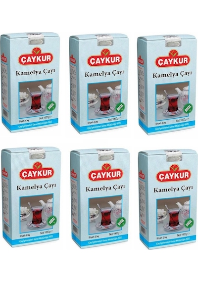 Çaykur Kamelya Siyah Dökme Çay 6 x 1 KG