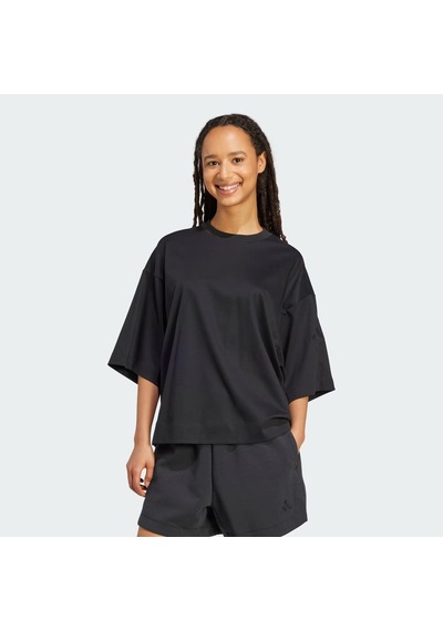 Adidas Soft Lux Loose Kadın Tişört C-adıjm3800b30a00 Siyah