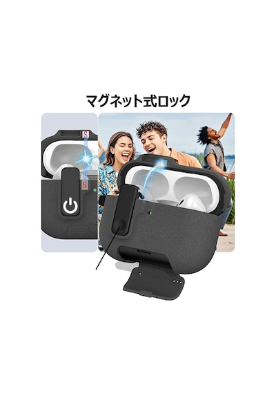 Mobaxaksesuar Apple Uyumlu AirPods Pro 3. Nesil İle Kılıf Standlı Kilitli Tpu Premium Matte Trip Case Koyu Yeşil