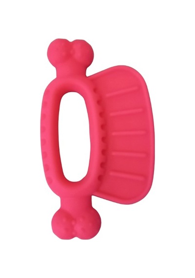 Plastik Eğitim Tutmalı Kemik 18 Cm Pembe Pembe