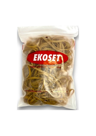 Kauçuk Büyük Boy Paket Lastiği 220x5mm 500 Gram