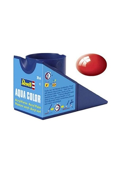 - Su Bazlı Maket Boyası Ateş Kırmızısı Parlak 18 Ml 36131 0,15 L