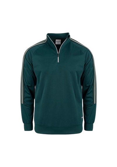 Maraton Comfort Erkek Dik Yaka Yeşil Sweatshirt Yeşil